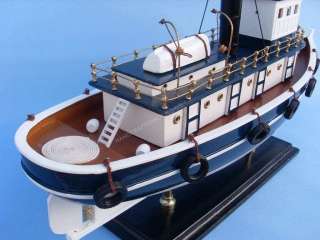 Brooklyn Harbor Tug 19 Boat Model Replica Nautical  