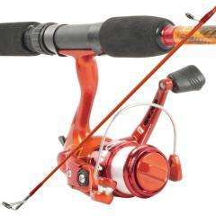 South Bend Worm Gear Fishing Rod And Spinning Reel Combo Set New 