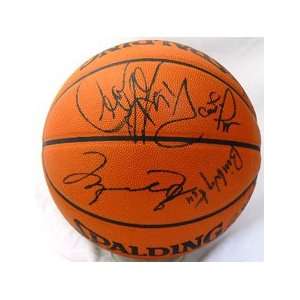 Scottie Pippen Signed Basketball   1995 1996 Team Jordan
