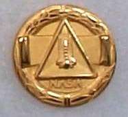 NASA Space Flight Medal Lapel Pin  