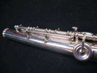 Yamaha YFL674 H Solid Silver Flute with EC 925 Head Joint & Case 