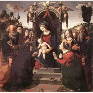   Mystical Marriage of St Catherine of Alexandria, by Piero di Cosimo