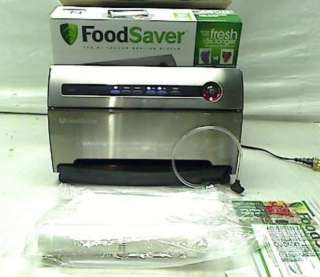 FoodSaver V3835 Vacuum Food Sealer with SmartSeal Technology, Silver 