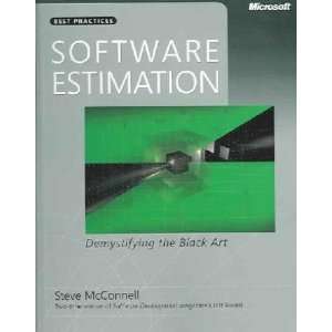  Software Estimation Steve McConnell Books