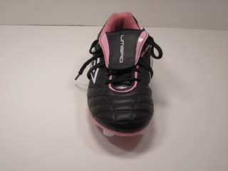   Corsica Revolution soccer cleats shoes Girls Youth 1, 5.5 Black Pink