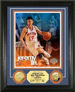 Jeremy Lin Gold Coin Photomint   New York Knicks Collectibles 