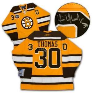 Tim Thomas Autographed Jersey   Winter Classic   Autographed NHL 