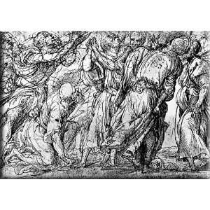    Apostles group 30x21 Streched Canvas Art by Titian