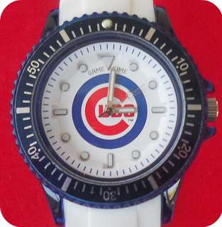RARE CHICAGO CUBS WATCH MLB LICENSED GAME TIME  