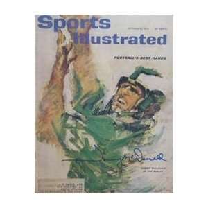 Tommy McDonald autographed Sports Illustrated Magazine (Philadelphia 