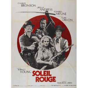 Red Sun Poster French 27x40 Charles Bronson Toshiro Mifune Alain Delon