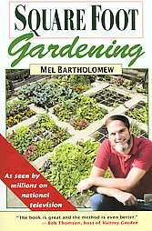 Square Foot Gardening by Mel Bartholomew 1981, Paperback, Illustrated 