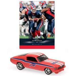  Buffalo Bills 1967 Ford Mustang Fastback Die Cast with Trent 
