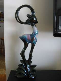 CCC Canadian Rainbow Pottery Gazelle Antelope Figurine  