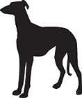 German Shepherd Dog head Decal Vinyl Sticker Gold 4 R items in Signs n 