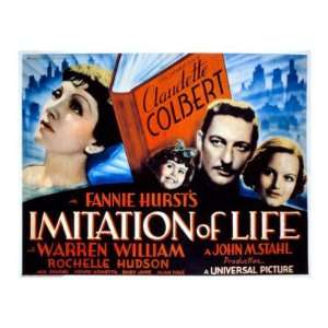 Imitation of Life, Claudette Colbert, Juanita Quigley, Warren William 