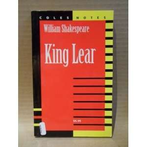  King Lear (Coles Notes) William Shakespeare Books