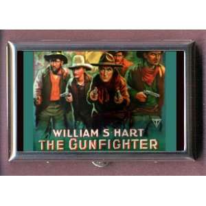  WILLIAM S. HART WESTERN POSTER Coin, Mint or Pill Box 