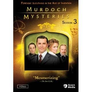 Murdoch Mysteries Season 3 ~ Yannick Bisson, Helene Joy, Thomas Craig 