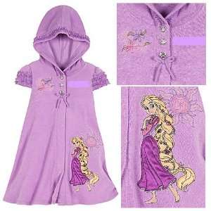  Tangled Princess Rapunzel Terry Cloth Hooded 