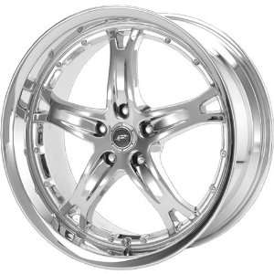 JR Killer 17x9 Chrome Wheel / Rim 5x4.5 with a 40mm Offset and a 72.60 