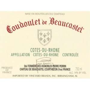  2009 Coudoulet De Beaucastel Cotes Du Rhone Rouge 750ml 