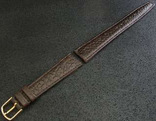 NOS 3/4 Hadley Roma Leather Vintage Watch Band  