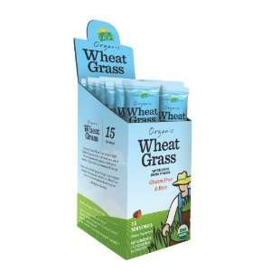 Amazing Grass Organic Wheat Grass Drink Powder, 15 Count Packets