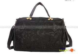 Women Lace Vintage Satchel Handbag Shoulder Bag #150  