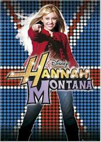 HANNAH MONTANA (Miley Cyrus) UK POSTER Disney  