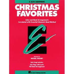  Christmas Favorites   Eb Alto Saxophone   Essential 