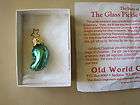 Glass Pickle Christmas Tree Ornament & The Story of It. German 