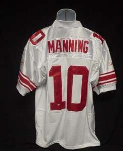 Eli Manning Autographed Giant Super Bowl Jersey MM Cert  