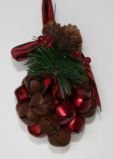 Jingle Bell Christmas Ornaments Balls Wreath PRETTY  