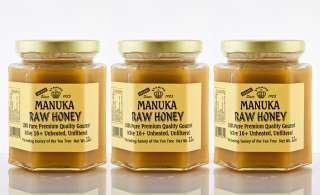 Jars 12oz MANUKA Pure Natural Raw Honey New Zealand  