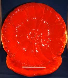Pr Orange Poppy Flower Plates Pier 1 Imports Hot Color  