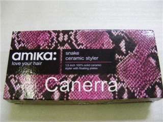 AMIKA CERAMIC HAIR STRAIGHTENER   SNAKE  