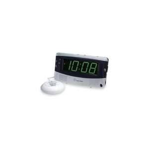  Sonic Alert SBR350SS Alarm Clock & AM/FM Radio w/ Super 