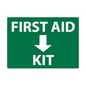 M757AB   First Aid (Arrow) Kit, 10 X 14, .040 Aluminum  