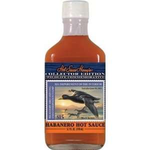   HSH 2003 Federal Duck Stamp HABANERO Hot Sauce in a Flask   Flask