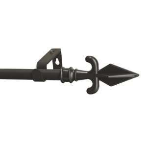   Encore Series Spear Curtain Rod   Adjustable 48 86 