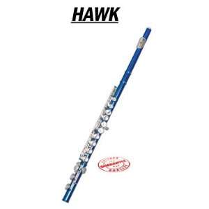  Hawk Color Closed Hole C Flute Blue Musical Instruments