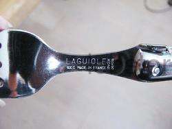   LAGUIOLE PEARLIZED MULTICOLOR STAINLESS STEEL SILVERWARE FRANCE NEW