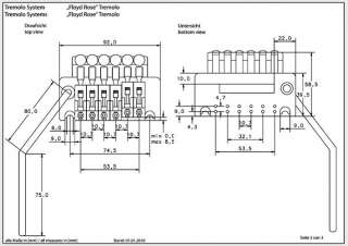   Rose II Special Tremolo System Chrome Fit Charvel/Fender/Kramer  