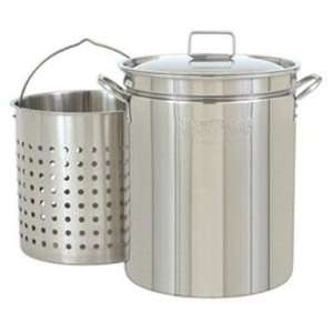  Fryer Steamer w/Lid and Basket 24 Qt Stainless Ste Pet 