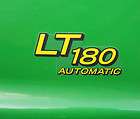 John Deere lower hood decal set for LT180 tractors AM132038