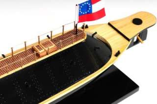CSS VIRGINIA SHIP MODEL BOAT WOODEN NEW WARSHIP NOT A KIT HAND MADE 