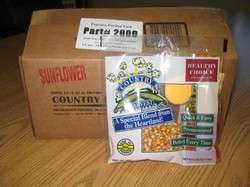   supplies Sunflower Oil Portion pack for 4 oz kettle popper   24/cs
