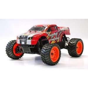  MONSTER TRUCK 1/16 2.4Ghz Exceed RC ThunderFire Nitro Gas Powered 