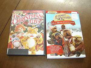   DVDS THE CHRISTMAS TOY & EMMET OTTERS JUGBAND CHRISTMAS KIDS LOT